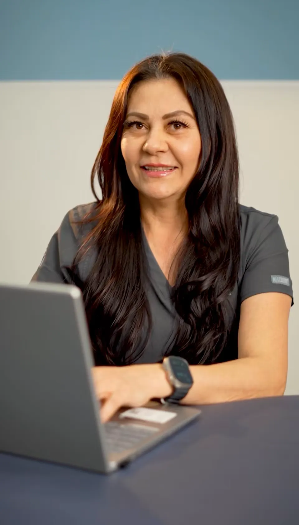 Students learning and researching about kinesiology at our school